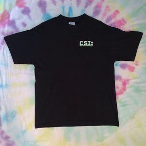 Vintage 2001 CSI promo T-shirt